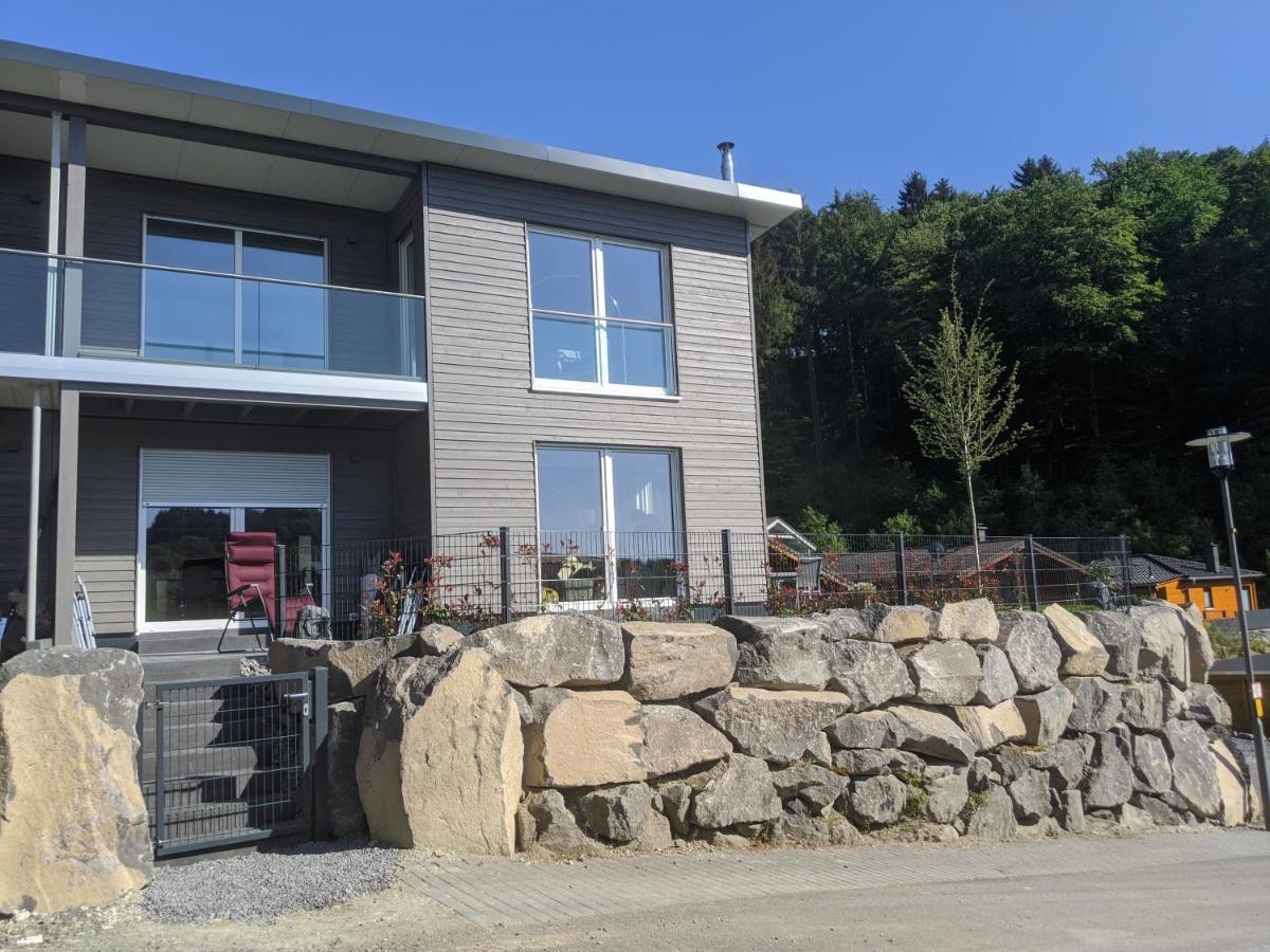 Ferienhaus Schieferterrasse - Waldsee Rieden - Bagian luar foto