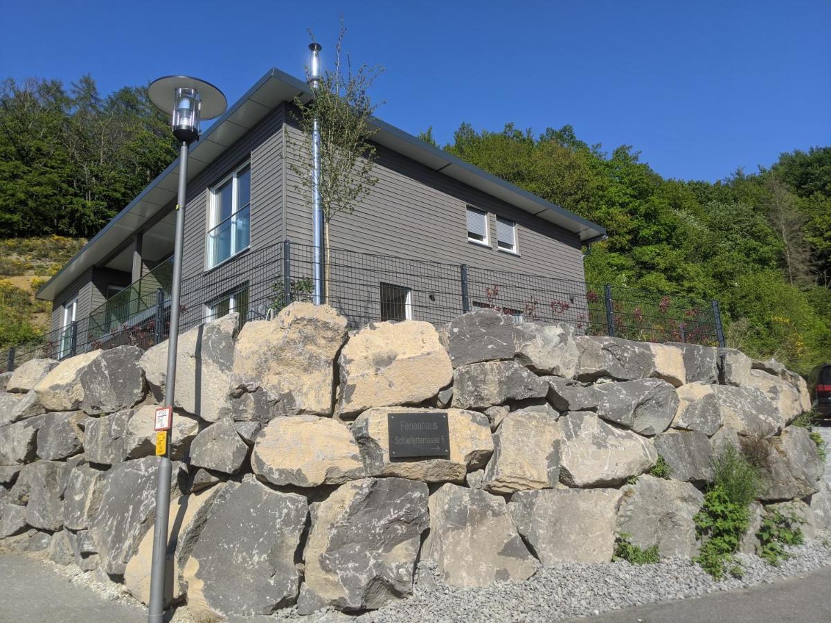 Ferienhaus Schieferterrasse - Waldsee Rieden - Bagian luar foto